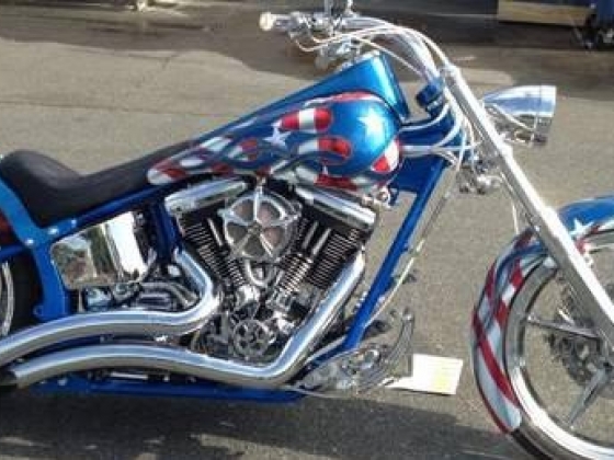 Custom Motorcyle Harley Davidson Chopper
